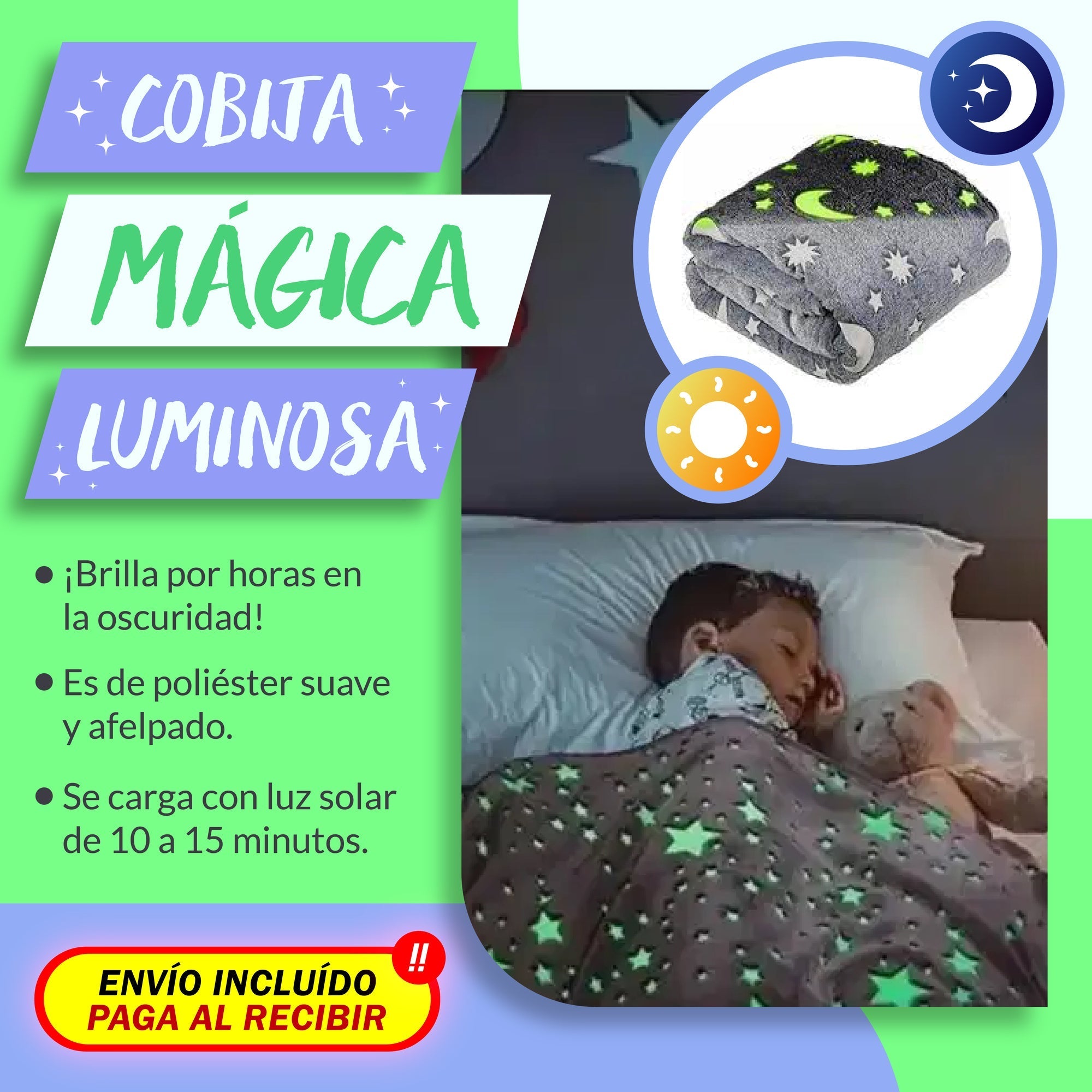 Cobija Mágica Luminosa ✨™