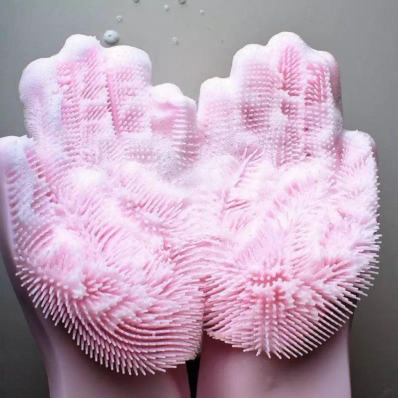 Guantes de Silicona para Limpieza™