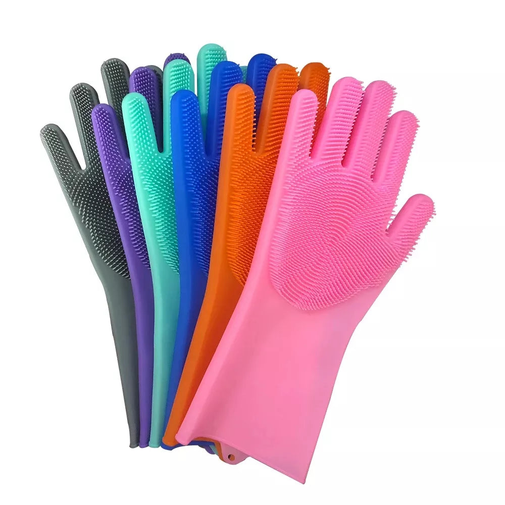 Guantes de Silicona para Limpieza™